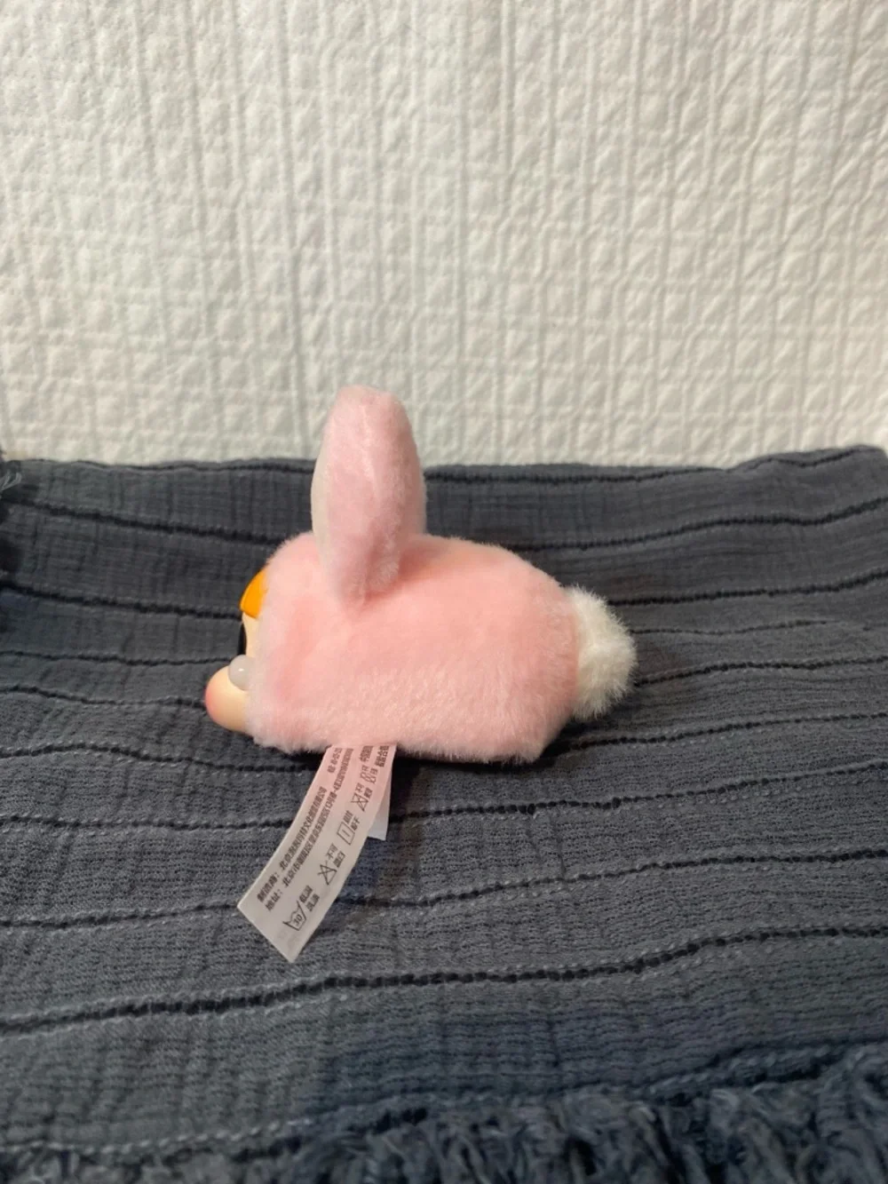 Pink Bunny Hooded Doll Head Plush - Adorable Kids Toy
